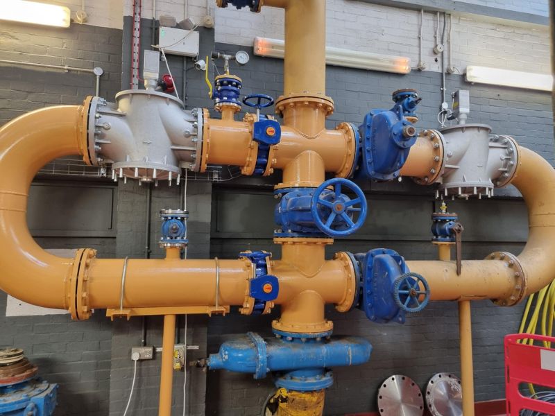 Welded Gas Pipe work for University of Sussex