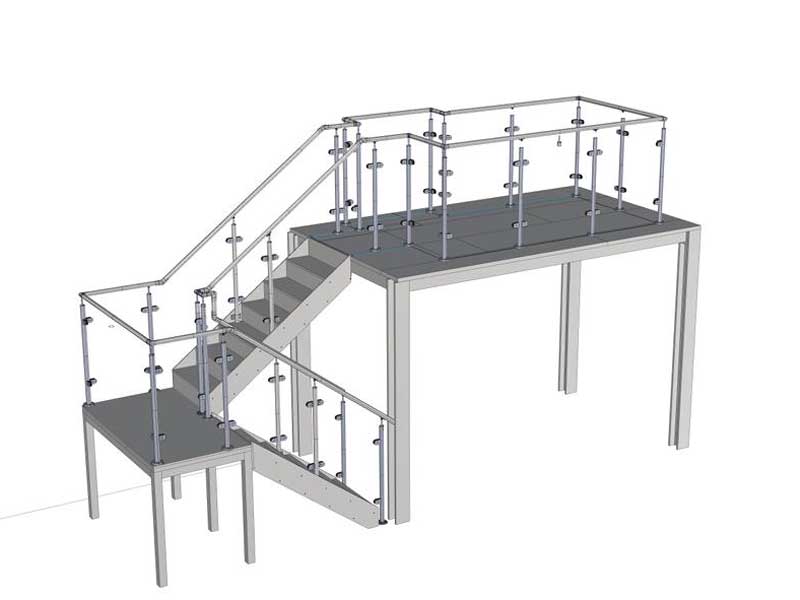 mezzanine 3d model